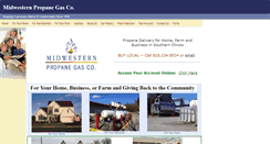 Desktop Screenshot of midwesternpropane.com